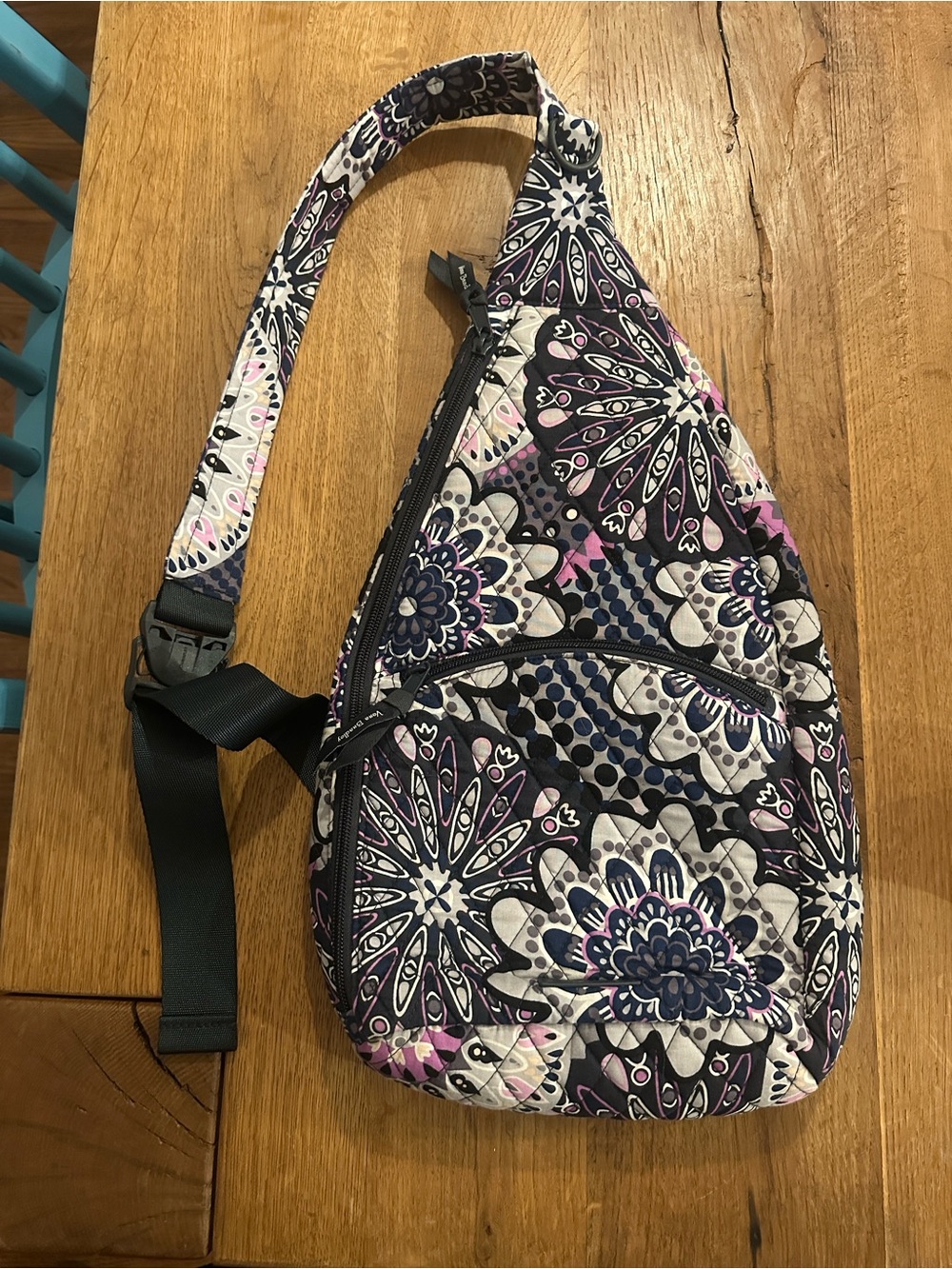 Vera Bradley Compact Sling Crossbody Bag retired "Mimosa Medallion"